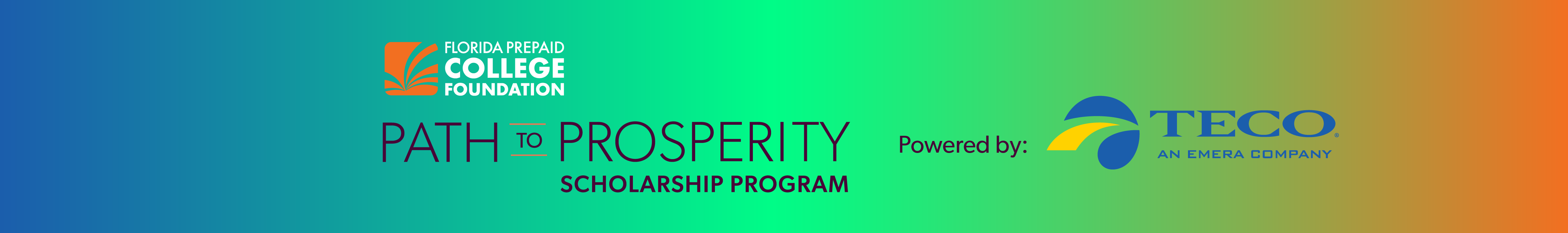 TECO Path to Prosperity Scholarship Header